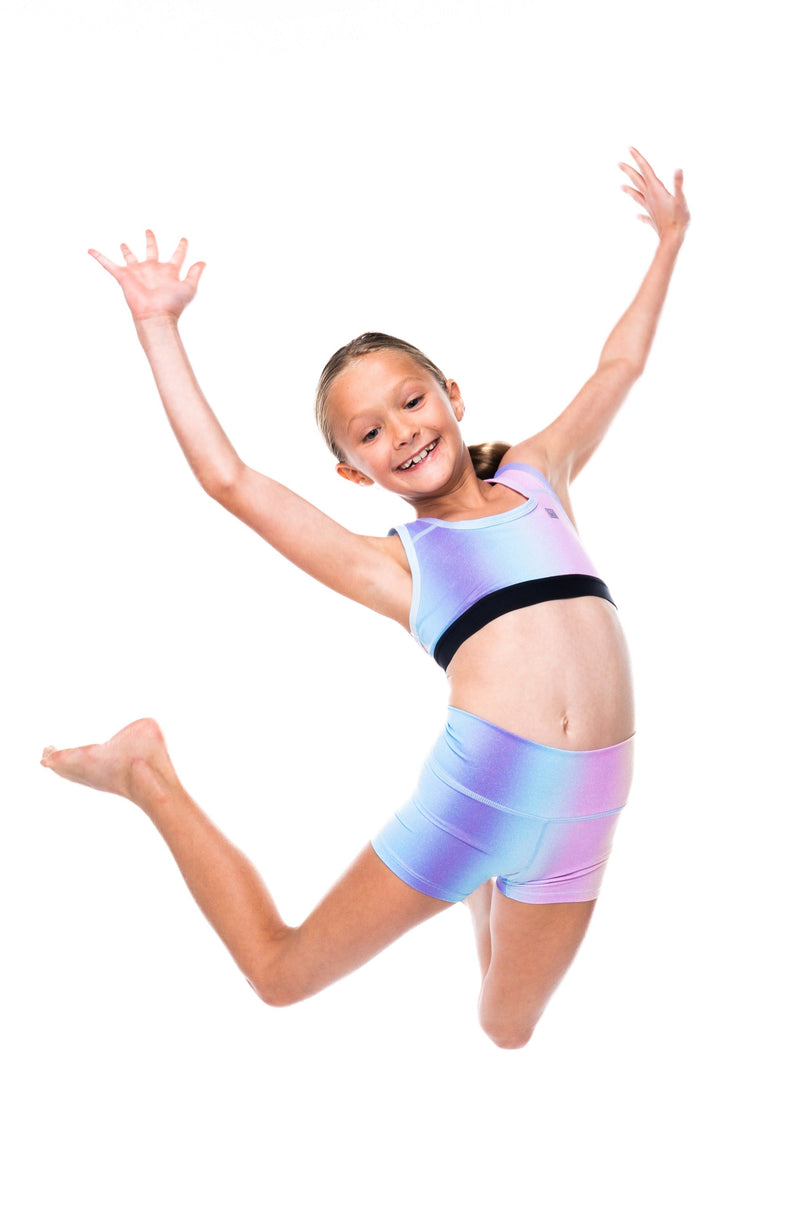 MALO girls sprinter shorts - prism