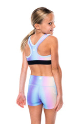 MALO girls sprinter shorts - prism