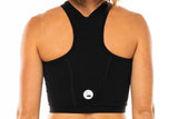 MALO core crop (with phone pocket) - black