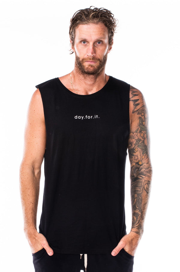 day for it tank - black