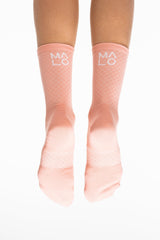 MALO signature sock - peach